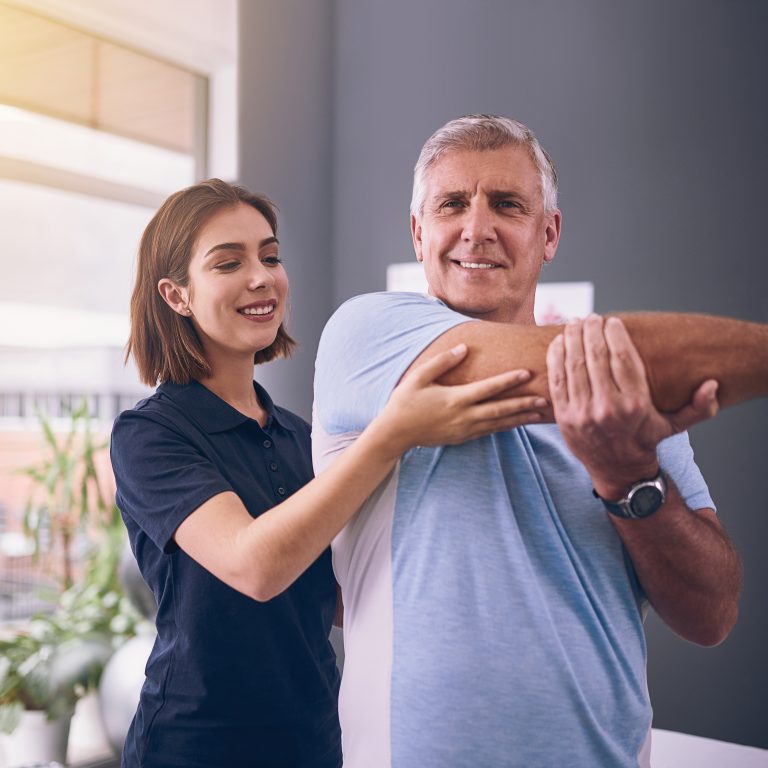 Plantar Fasciitis Treatment Camrose 3 Hands-on manual therapy during Physiotherapy in Camrose treatment session for pain relief and mobility improvement